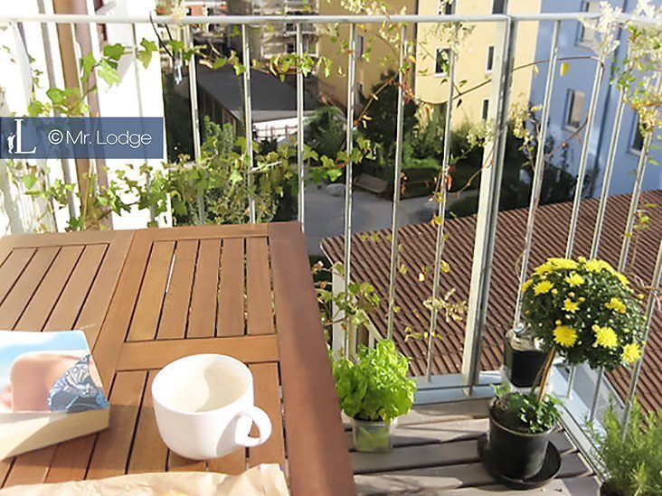フラット 部屋数 2 部屋 | München-Schwanthalerhöhe | 1702ML2 | Gemütlicher Balkon