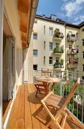 メゾネット・マンション（複数階にわたるマンション） 部屋数 2 部屋 | München-Neuhausen | 1911ML3 | Sonniger Balkon