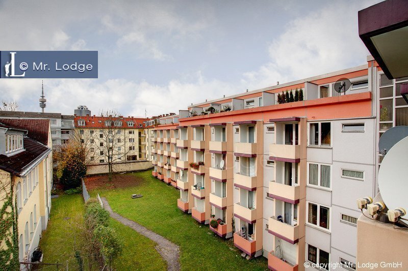フラット 部屋数 1 部屋 | München-Milbertshofen | 1702ML5 | grüner Innenhof