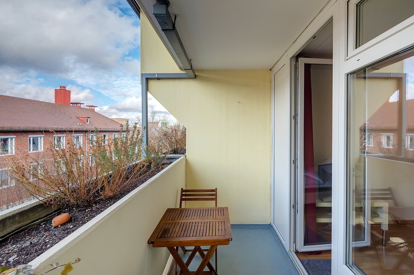 フラット 部屋数 1 部屋 | München-Isarvorstadt | 2110ML3 | Sonniger Balkon