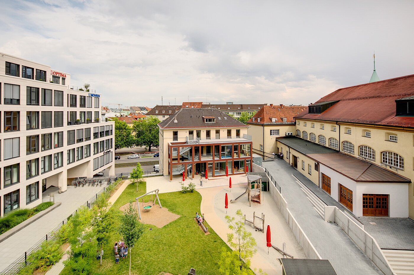 フラット 部屋数 2 部屋 | München-Maxvorstadt | 70023 | Aussicht vom Schlafzimmer