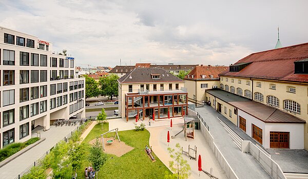 フラット 部屋数 2 部屋 | München-Maxvorstadt | 70023 | Aussicht vom Schlafzimmer