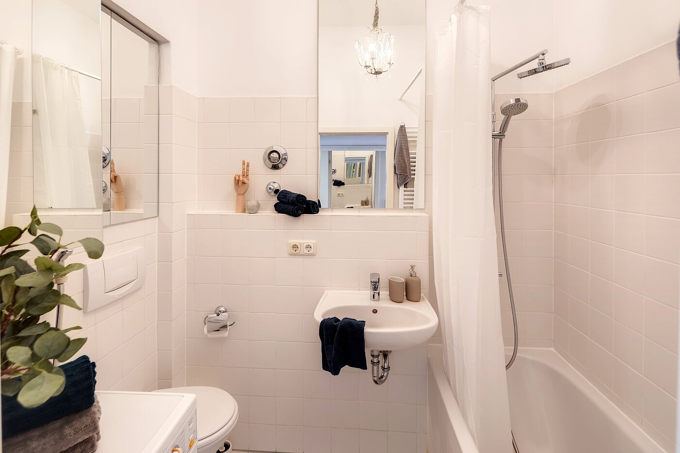 フラット 部屋数 2 部屋 | München-Altstadt | 2103ML4 | Bad mit Badewanne...