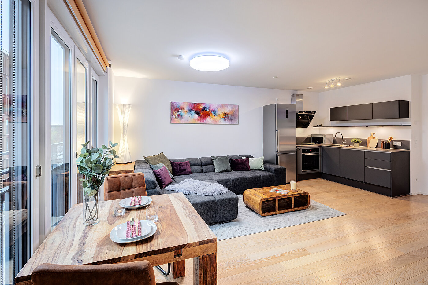 フラット 部屋数 2 部屋 | München-Bogenhausen | 70160 | Bodentiefe Fenster