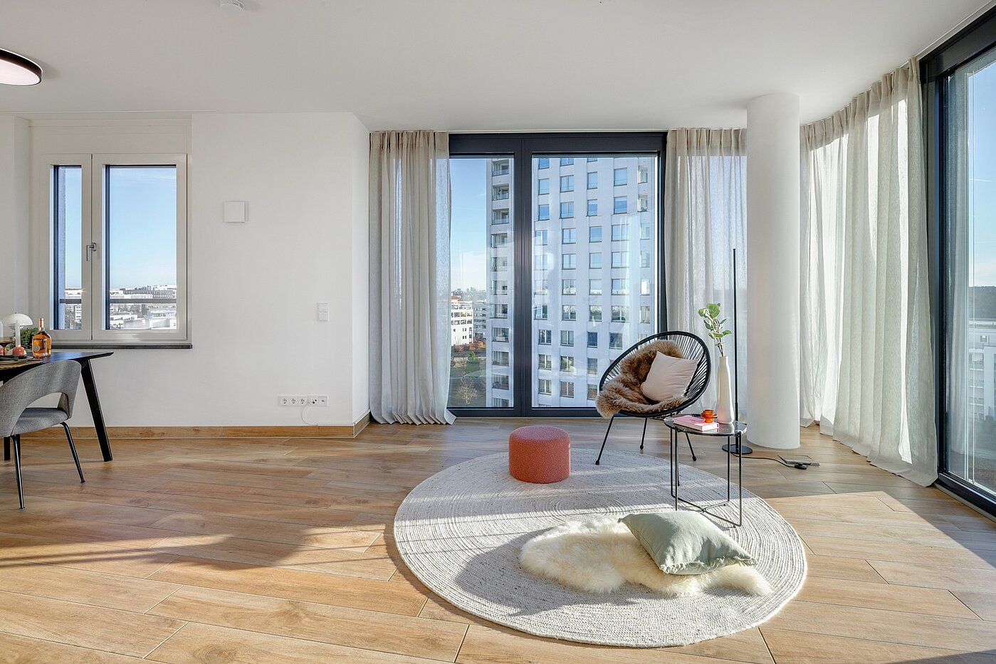 フラット 部屋数 3 部屋 | München-Obersendling | 70260 | Panorama Fenster