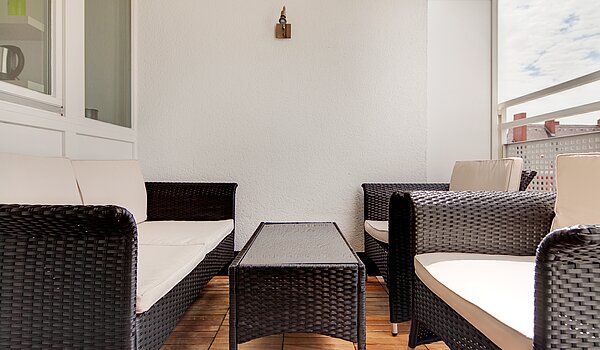 Apartment 部屋数 1 部屋 | München-Sendling | 70479 | Balkon