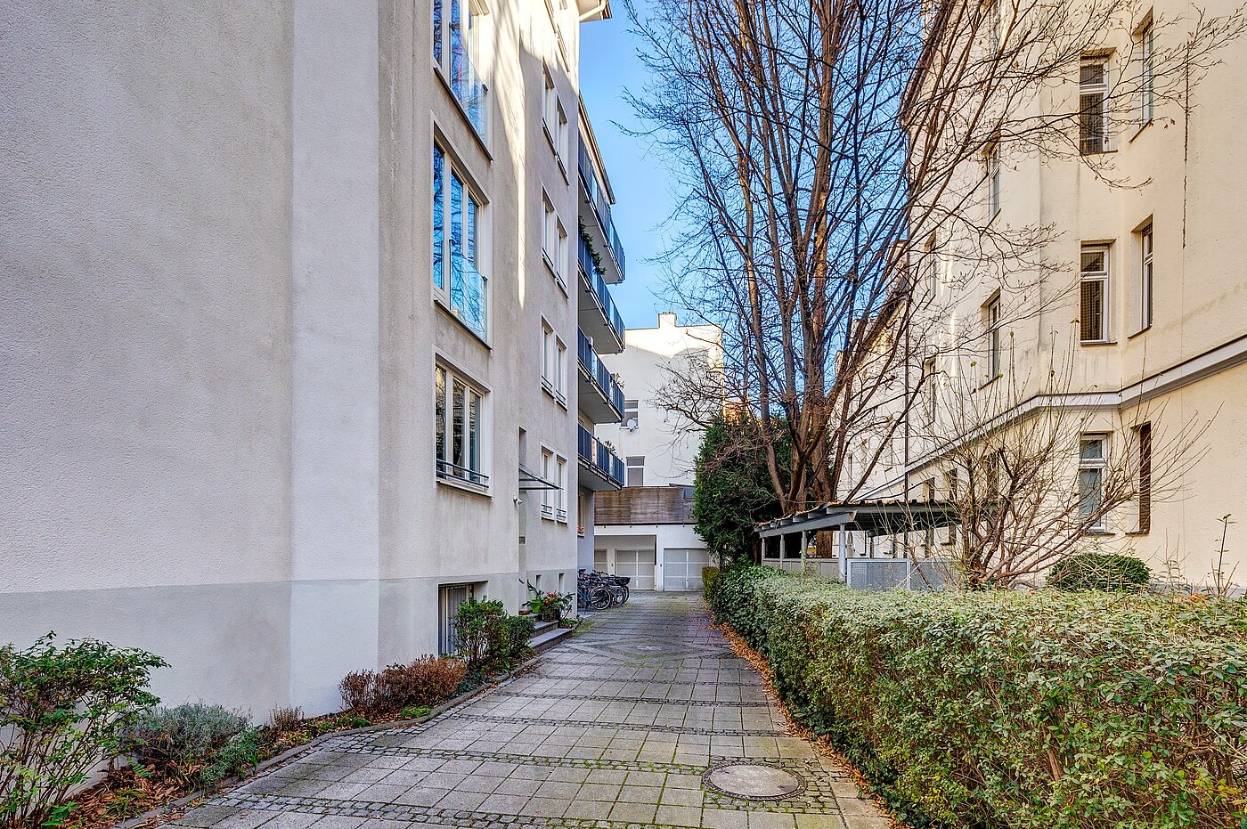 フラット 部屋数 3 部屋 | München-Schwabing | 2212ML1 | Zugang zum Haus