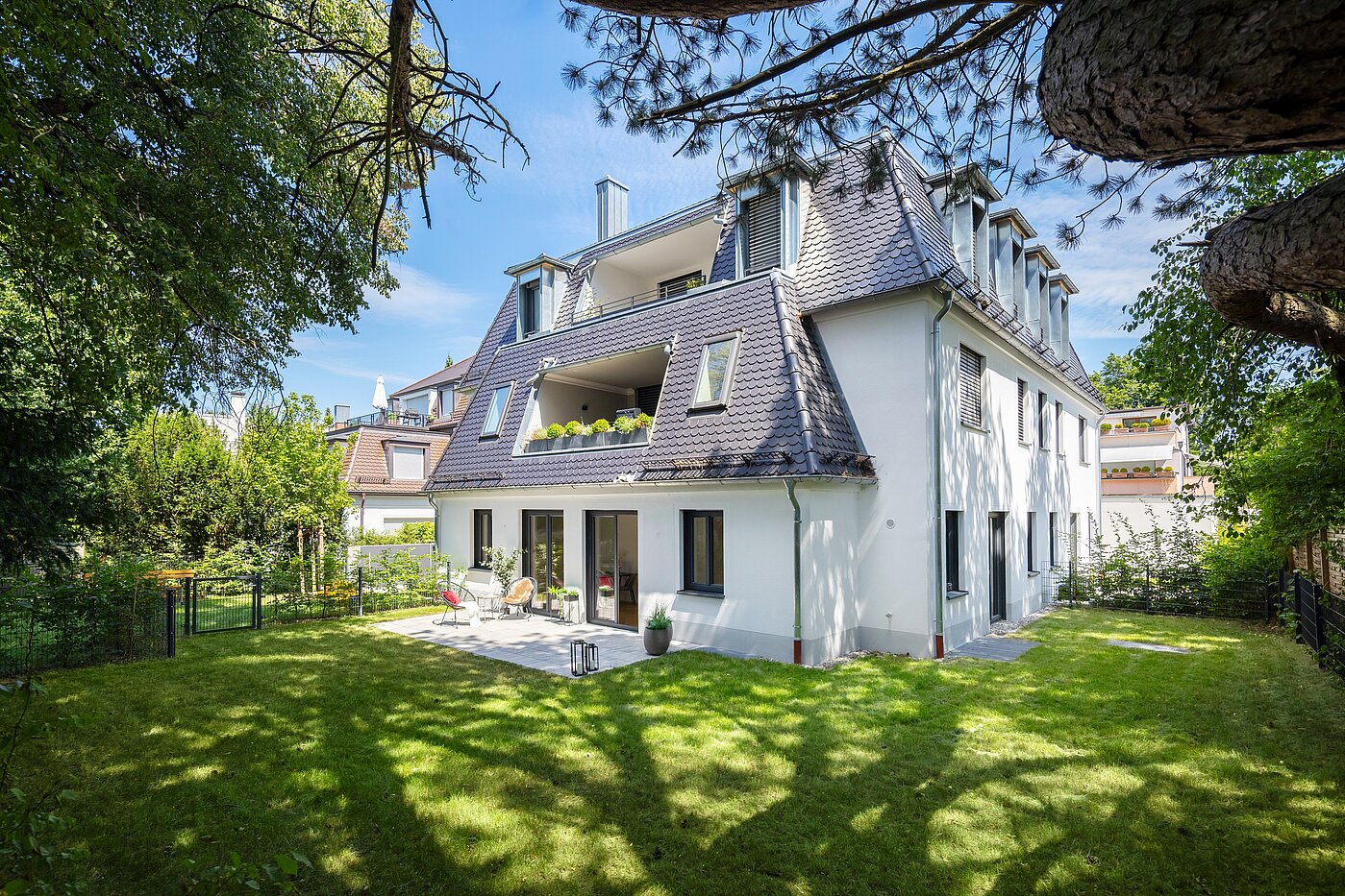 Terrassenwohnung 部屋数 3 部屋 | München-Harlaching | 70371