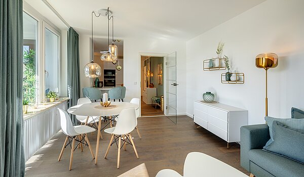 フラット 部屋数 3 部屋 | München-Sendling | 70167 | Angrenzender Essbereich...