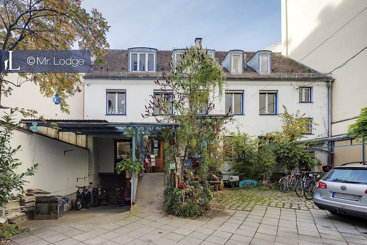 フラット 部屋数 2.5 部屋 | München-Haidhausen | 1710D2 | Rückgebäude
