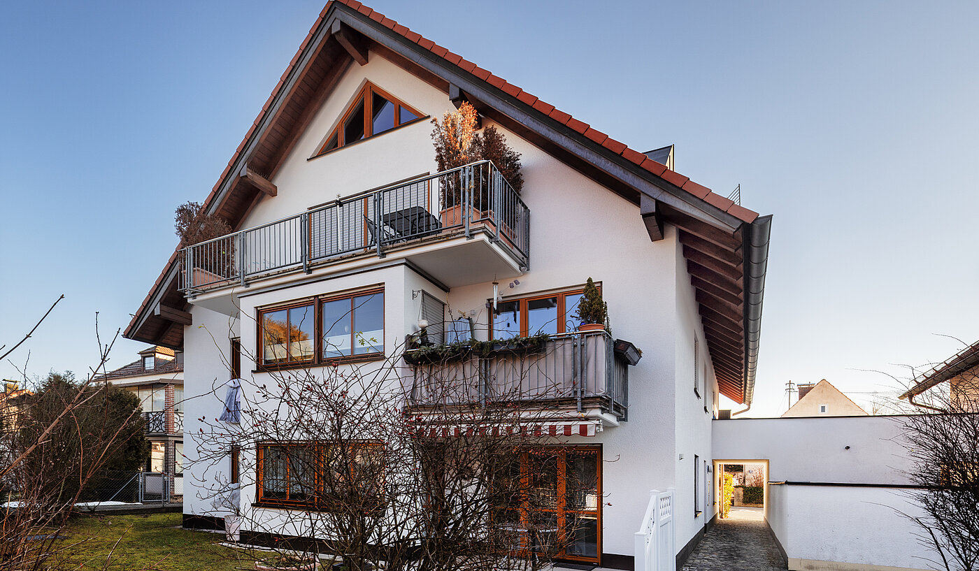 メゾネット・マンション（複数階にわたるマンション） 部屋数 3.5 部屋 | München-Trudering | 70391 | Außenanischt