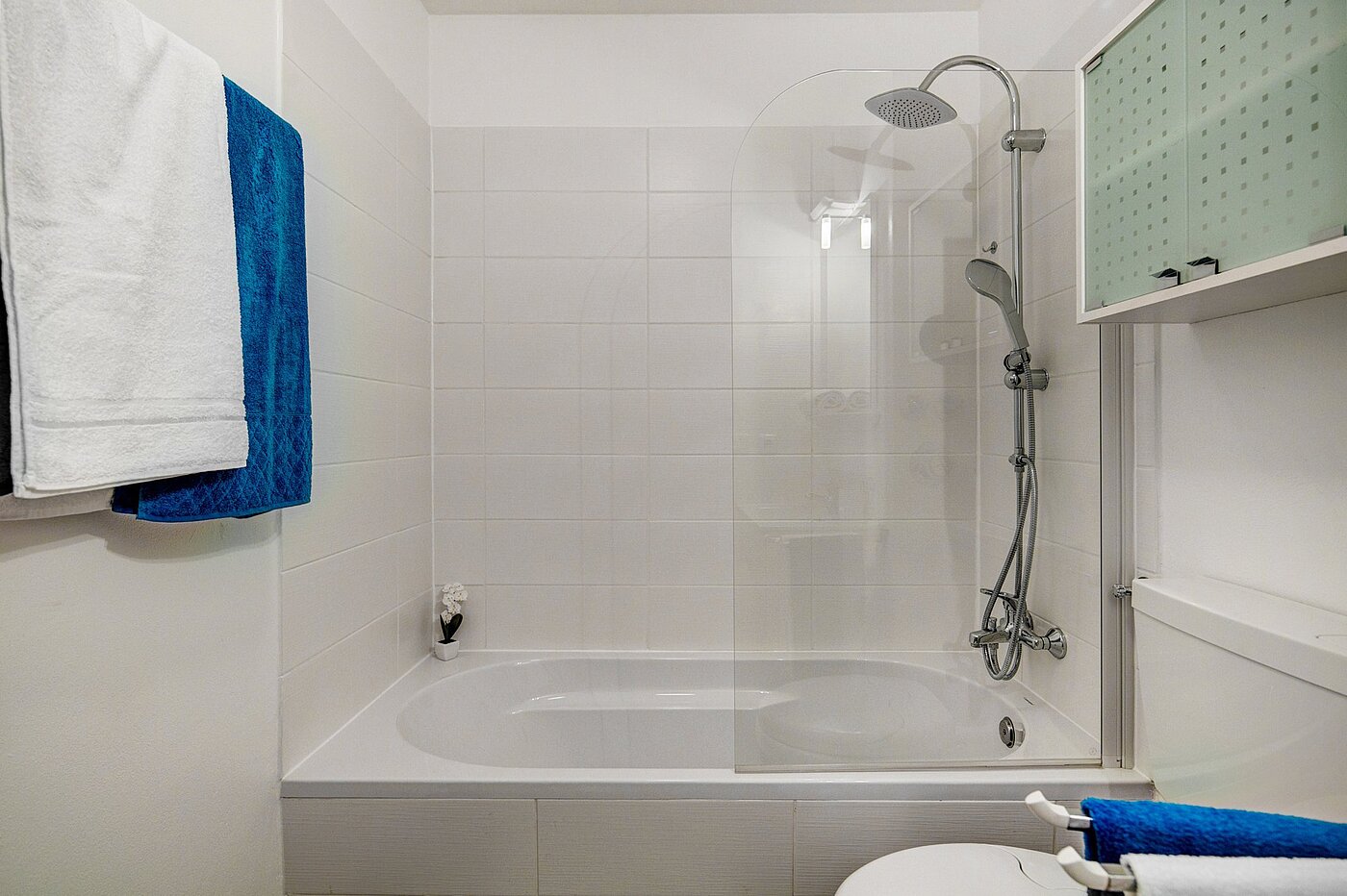 レイズド・グラウンドフロアー（一階が地表よりも高い） 部屋数 2 部屋 | München-Sendling-Westpark | 2001ML1 | ...Bad mit Badewanne