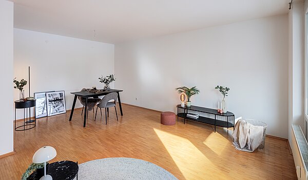 フラット 部屋数 2 部屋 | München-Bogenhausen | 70396 | Wohnzimmer...