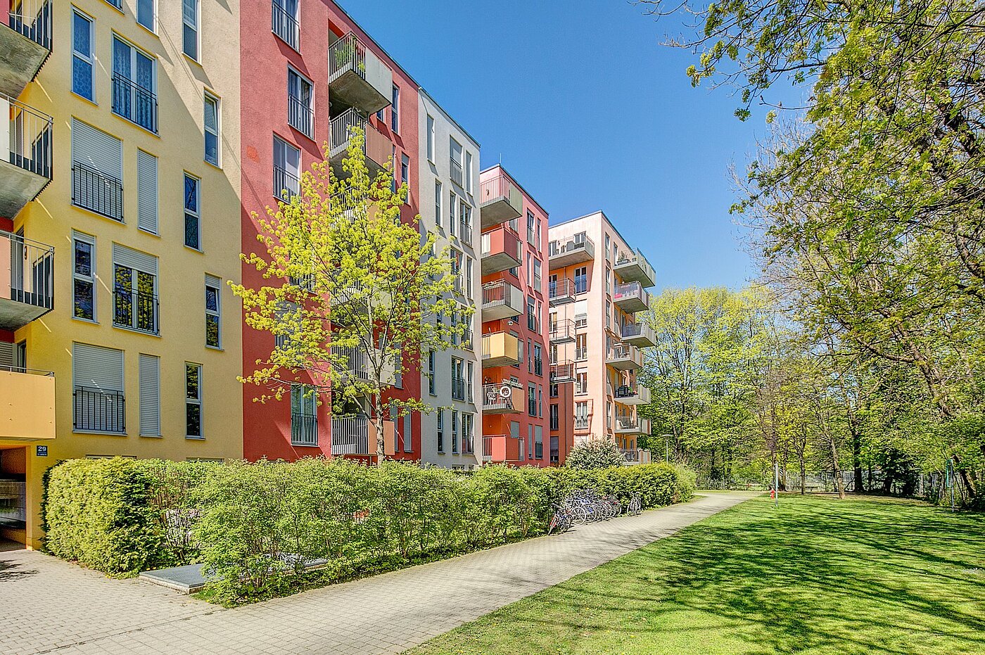 フラット 部屋数 1.5 部屋 | München-Ramersdorf | 2004ML6 | Blick zur Eingangsseite