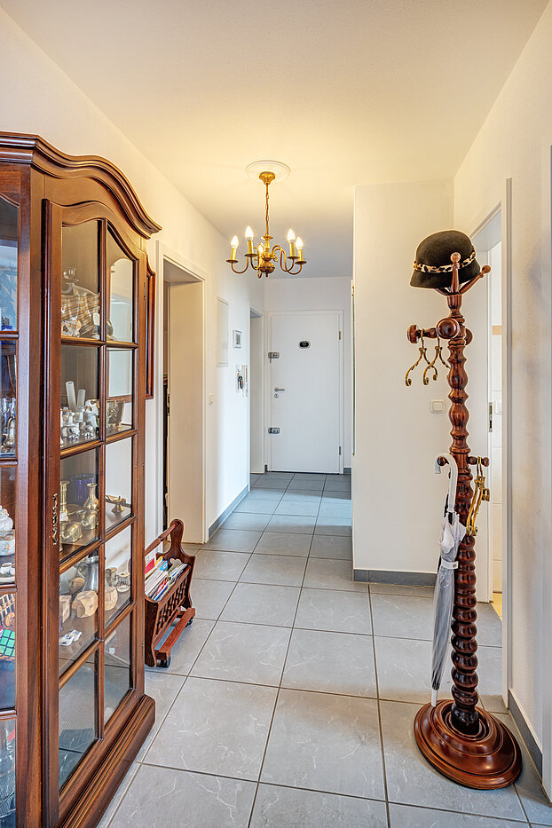フラット 部屋数 3.5 部屋 | Bad Aibling | 70442 | Diele Blickrichtung Eingang