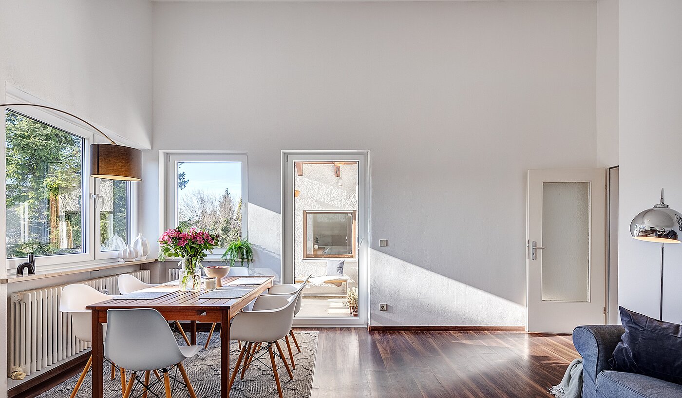 フラット 部屋数 2 部屋 | München-Untermenzing | 70177 | Heller Wohnraum