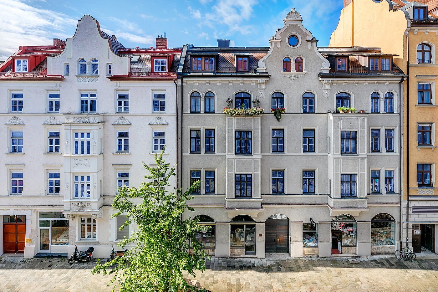 アティック・フラット（屋根裏） 部屋数 1 部屋 | München-Sendling | 700402 | Historische Straße