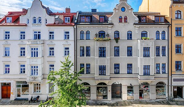 アティック・フラット（屋根裏） 部屋数 1 部屋 | München-Sendling | 700402 | Historische Straße