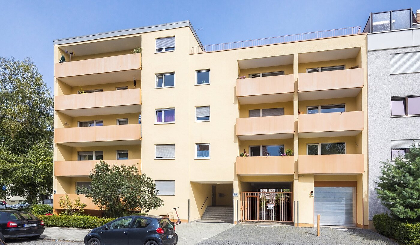 フラット 部屋数 1 部屋 | München-Sendling-Westpark | 2008ML1 | Fassadenansicht