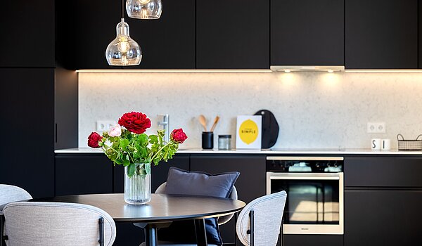 フラット 部屋数 2 部屋 | 70134 | Hochwertige Einbauküche