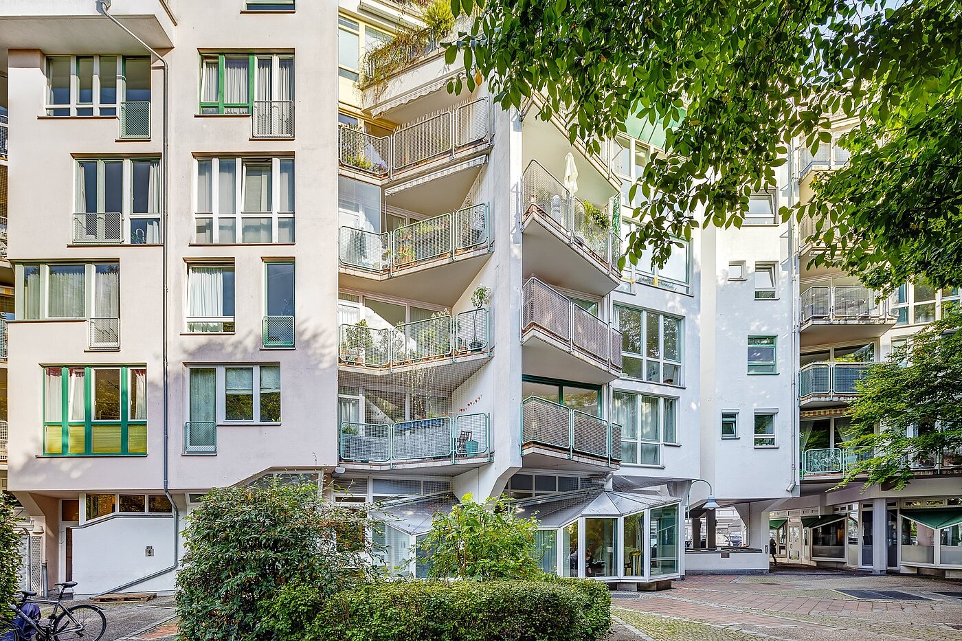 フラット 部屋数 2 部屋 | München-Schwabing | 2109ML3 | Innenhof