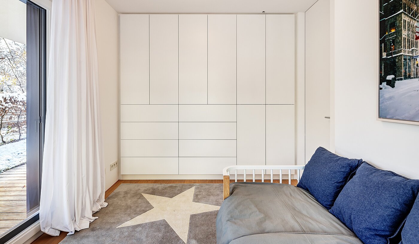 フラット 部屋数 3 部屋 | 70309 | Zweites Schlafzimmer