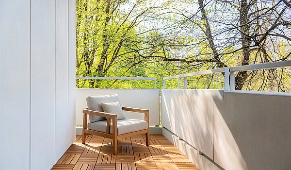 フラット 部屋数 3.5 部屋 | München-Bogenhausen | 703052 | Sonniger Westbalkon (Visualisierung)