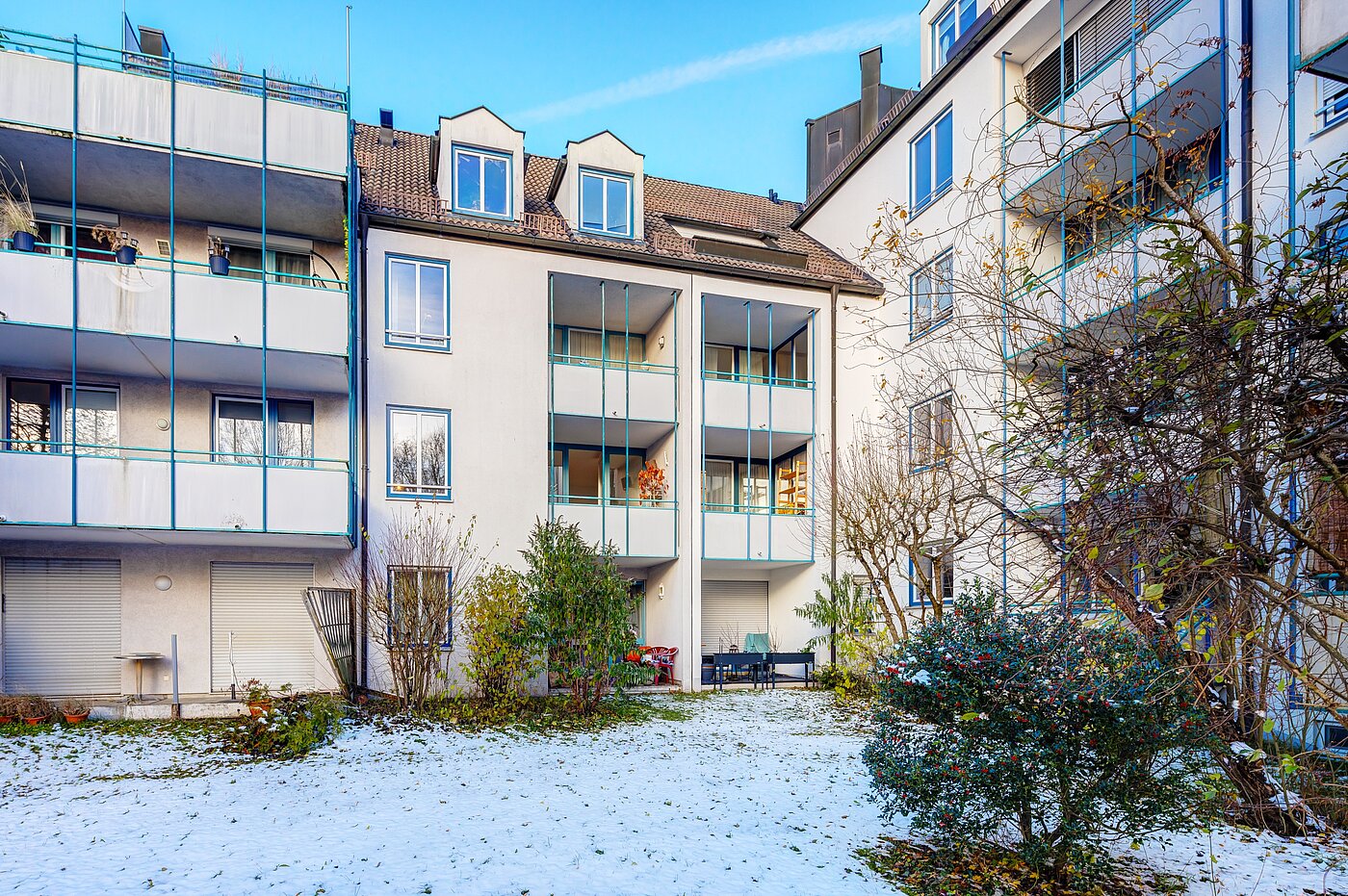 フラット 部屋数 3 部屋 | München-Bogenhausen | 70085 | Ansicht vom Innenhof