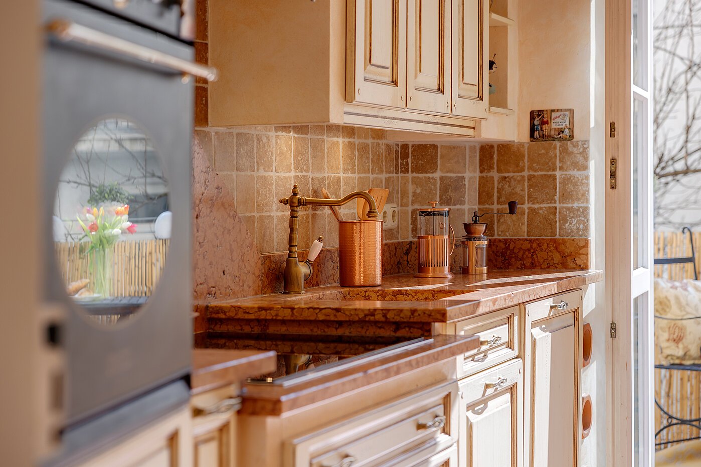 フラット 部屋数 5 部屋 | München-Altstadt | 700121 | Küche mit Ausblick