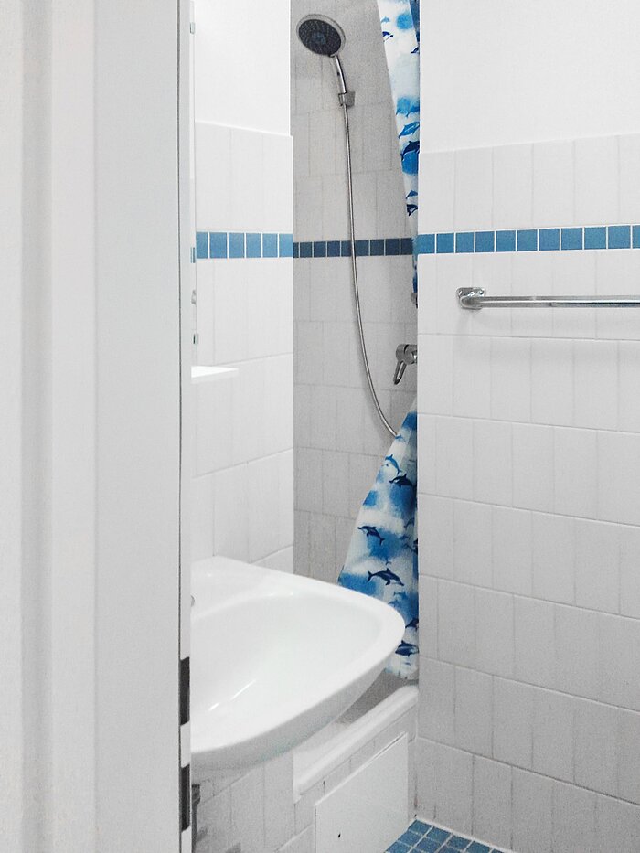 フラット 部屋数 1 部屋 | München-Isarvorstadt | 1902D7 | Dusche