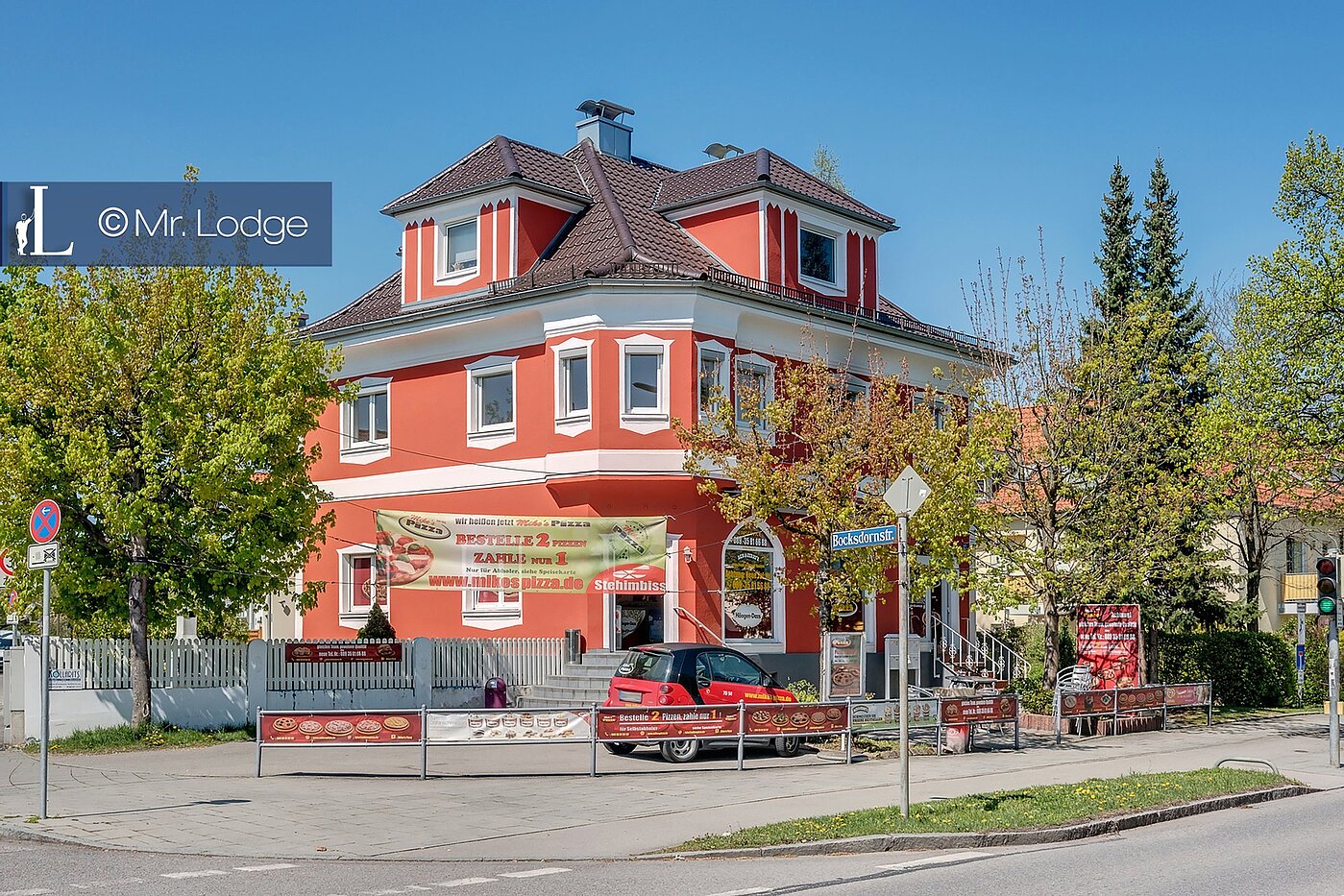 アティック・フラット（屋根裏） 部屋数 3 部屋 | München-Hasenbergl | 1803D9 | Pizzeria in der Nähe