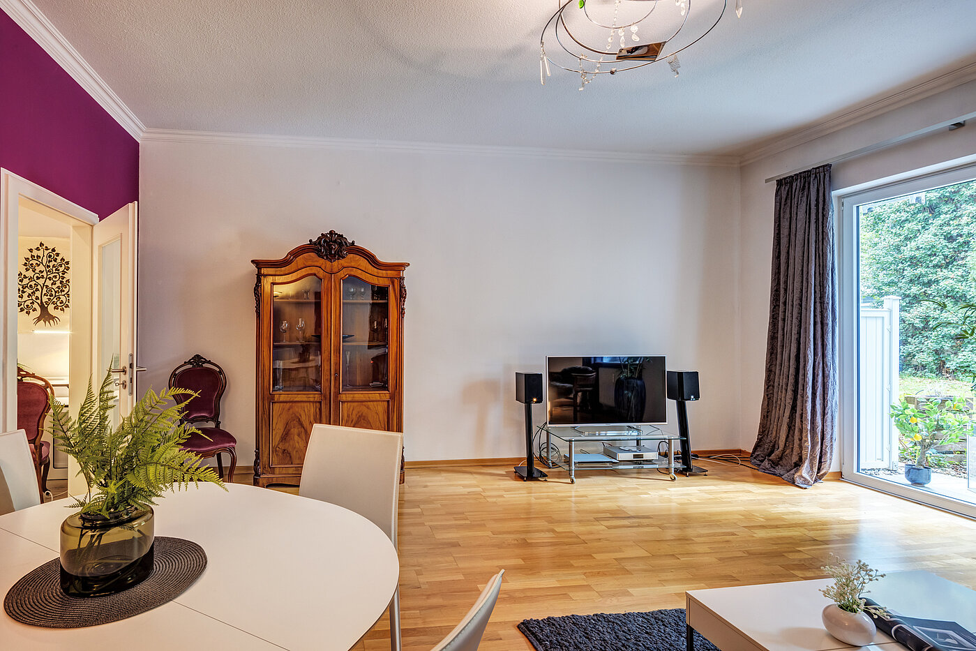 フラット 部屋数 2 部屋 | München-Schwabing | 70394 | Wohnzimmer