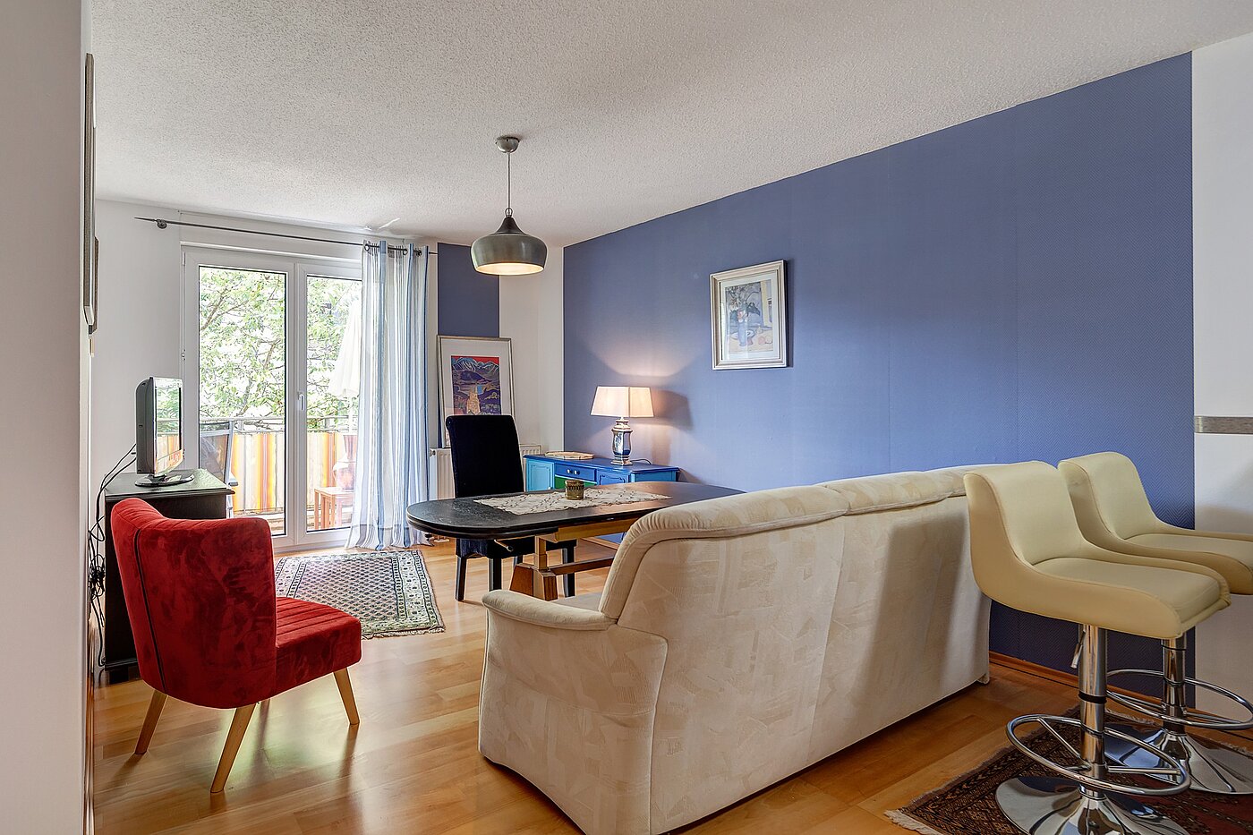 フラット 部屋数 2 部屋 | München-Pasing | 70141 | Wohnzimmer