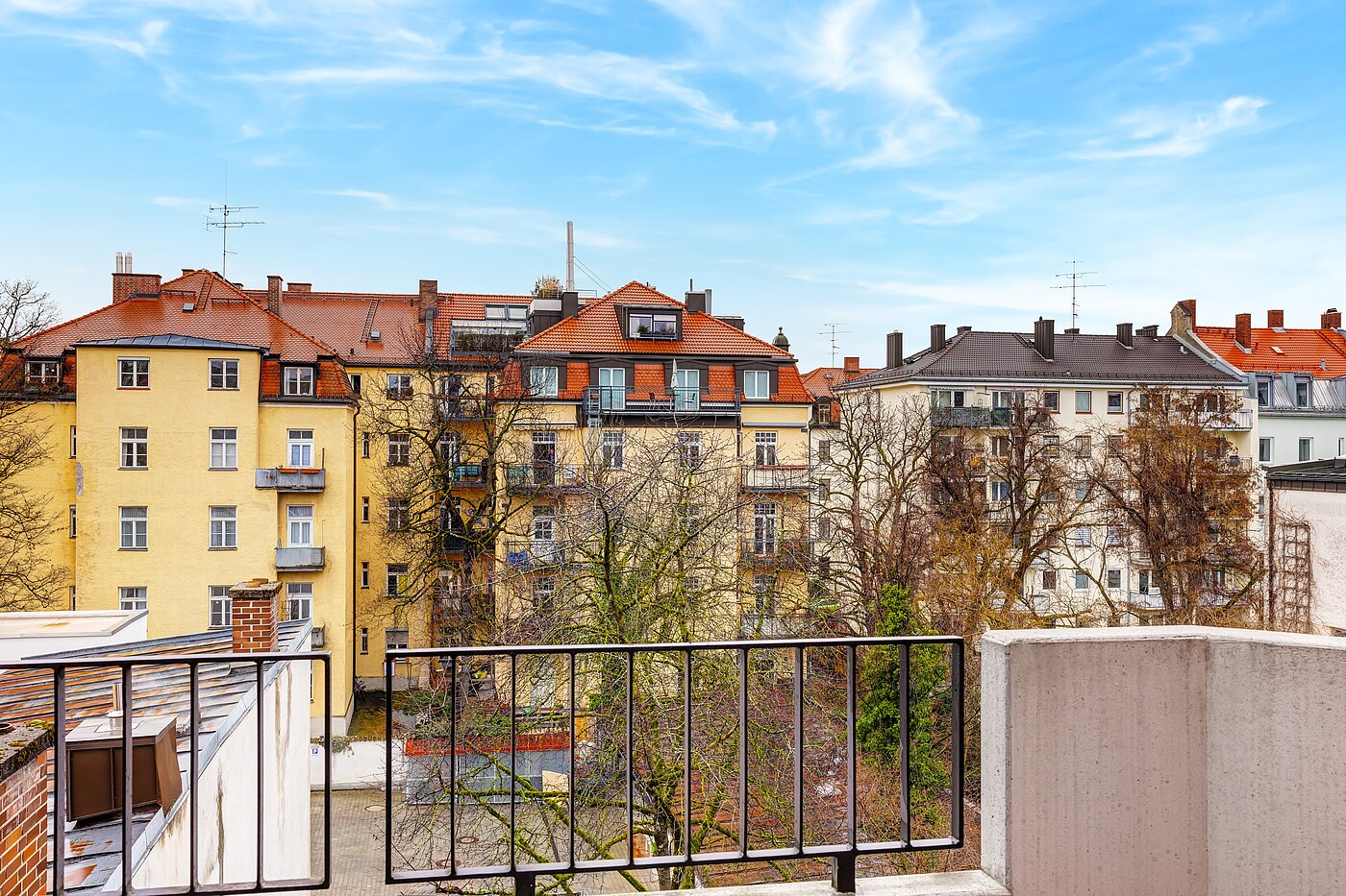 フラット 部屋数 2 部屋 | 70206 | Balkon mit Aussicht