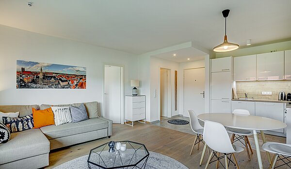 Apartment 部屋数 1 部屋 | München-Schwabing | 70198 | Charmantes Apartment