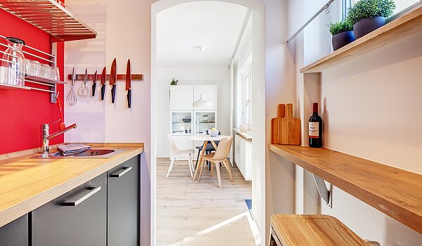 フラット 部屋数 2 部屋 | München-Moosach | 70462 | Blick auf den Essbereich