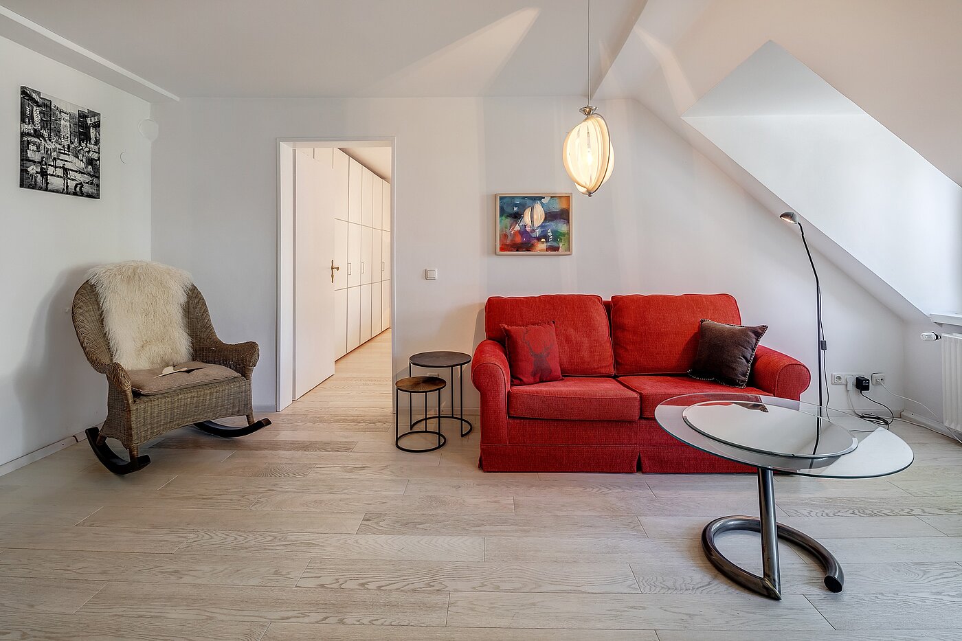 フラット 部屋数 2 部屋 | München-Isarvorstadt | 70089 | Wohnbereich