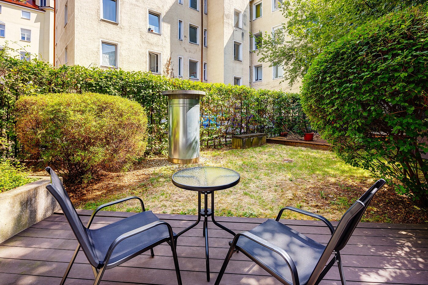 フラット 部屋数 2 部屋 | München-Au | 70108 | Blick in den Hof