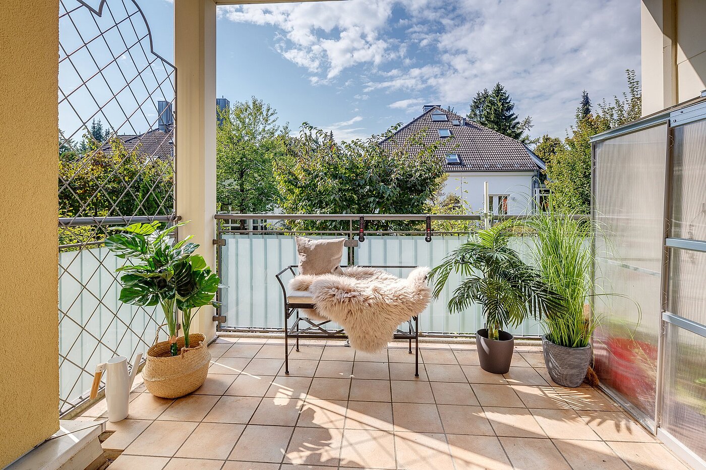 フラット 部屋数 3 部屋 | München-Solln | 1809ML1 | Gemütlicher Sonnenbalkon