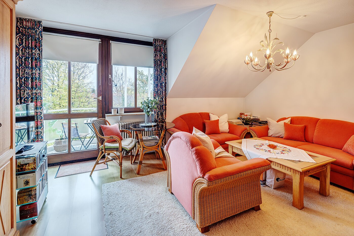 フラット 部屋数 2 部屋 | Germering | 70029 | Zugang zum Südbalkon