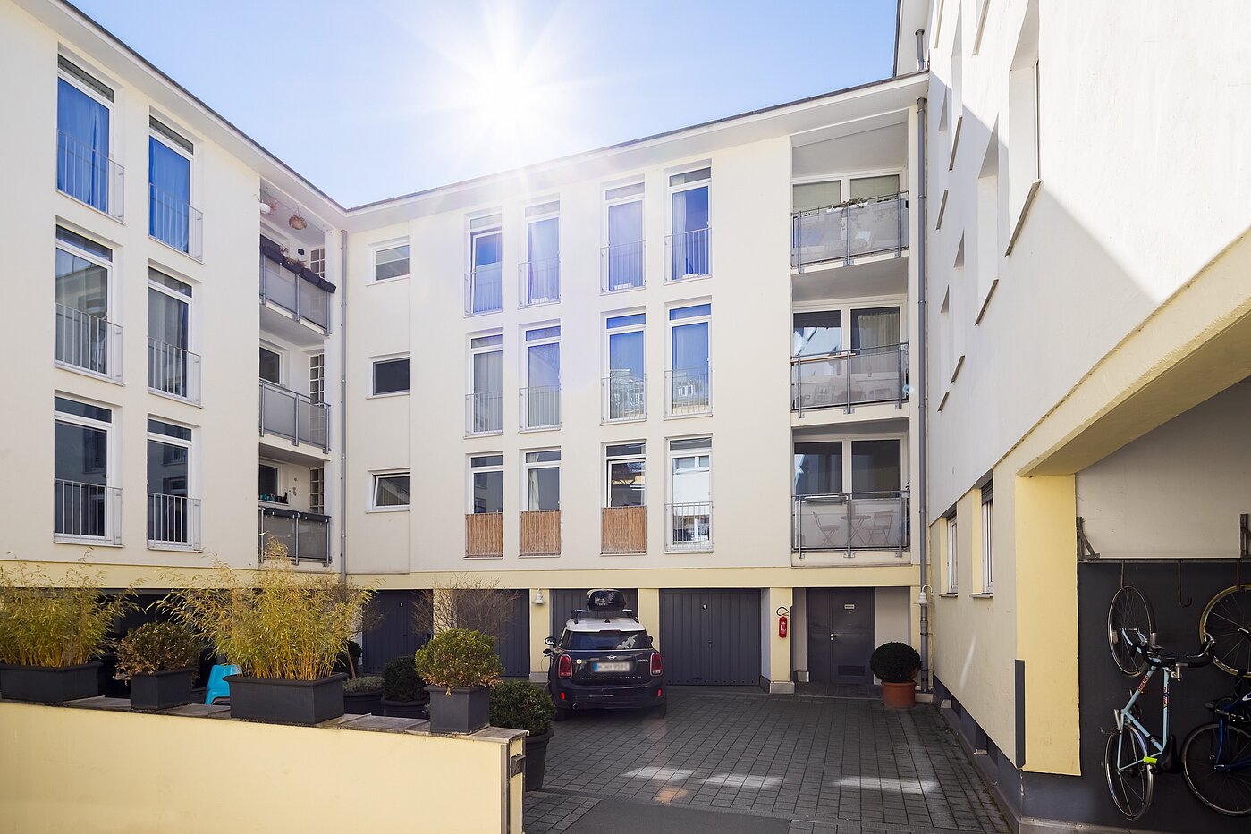 フラット 部屋数 3 部屋 | München-Maxvorstadt | 2203ML31 | Rückgebäude