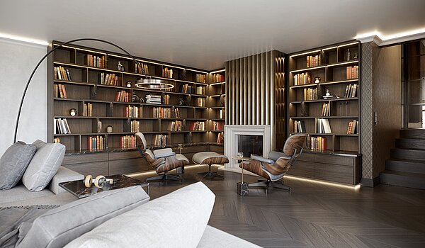 特別物件 部屋数 15 部屋 | Bad Wiessee | 701591 | Landhaus Wohnzimmer