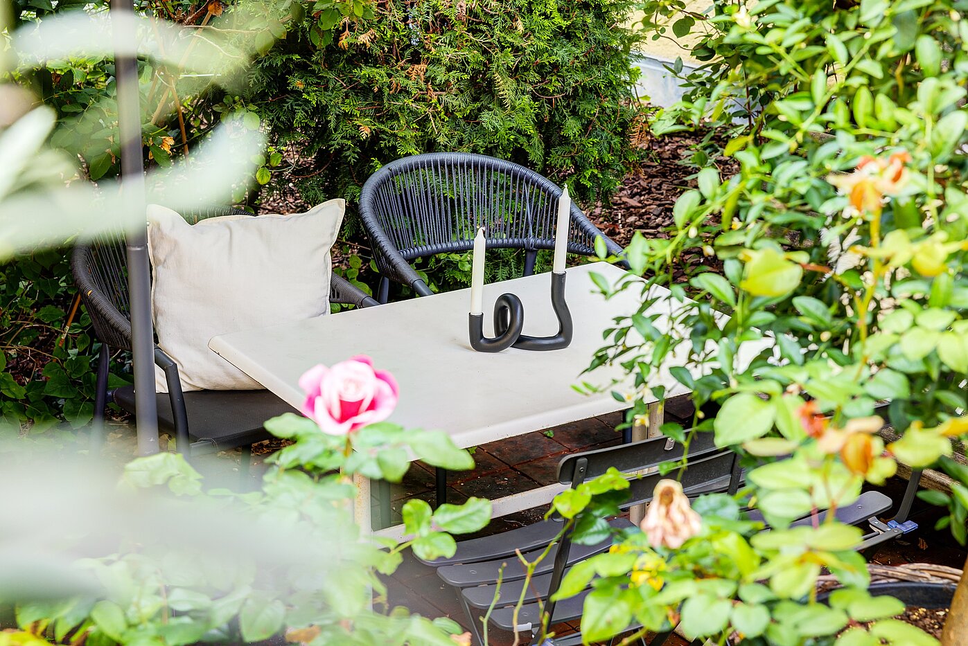 フラット 部屋数 1 部屋 | München-Haidhausen | 70228 | ...Rosen - Entspannung pur!