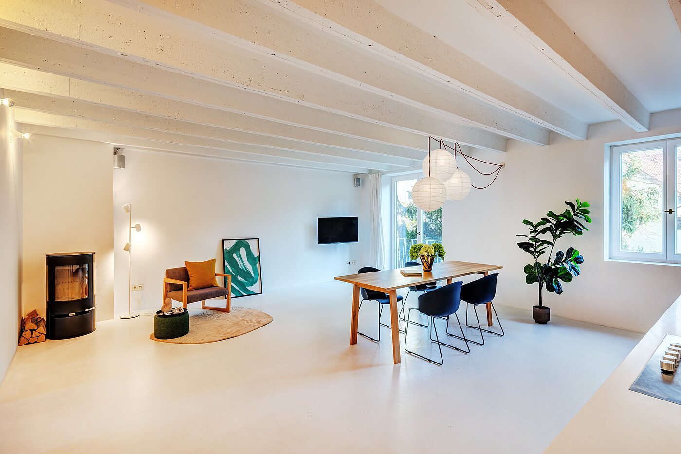 フラット 部屋数 2.5 部屋 | München-Au | 703111 | Wohn- und Essbereich