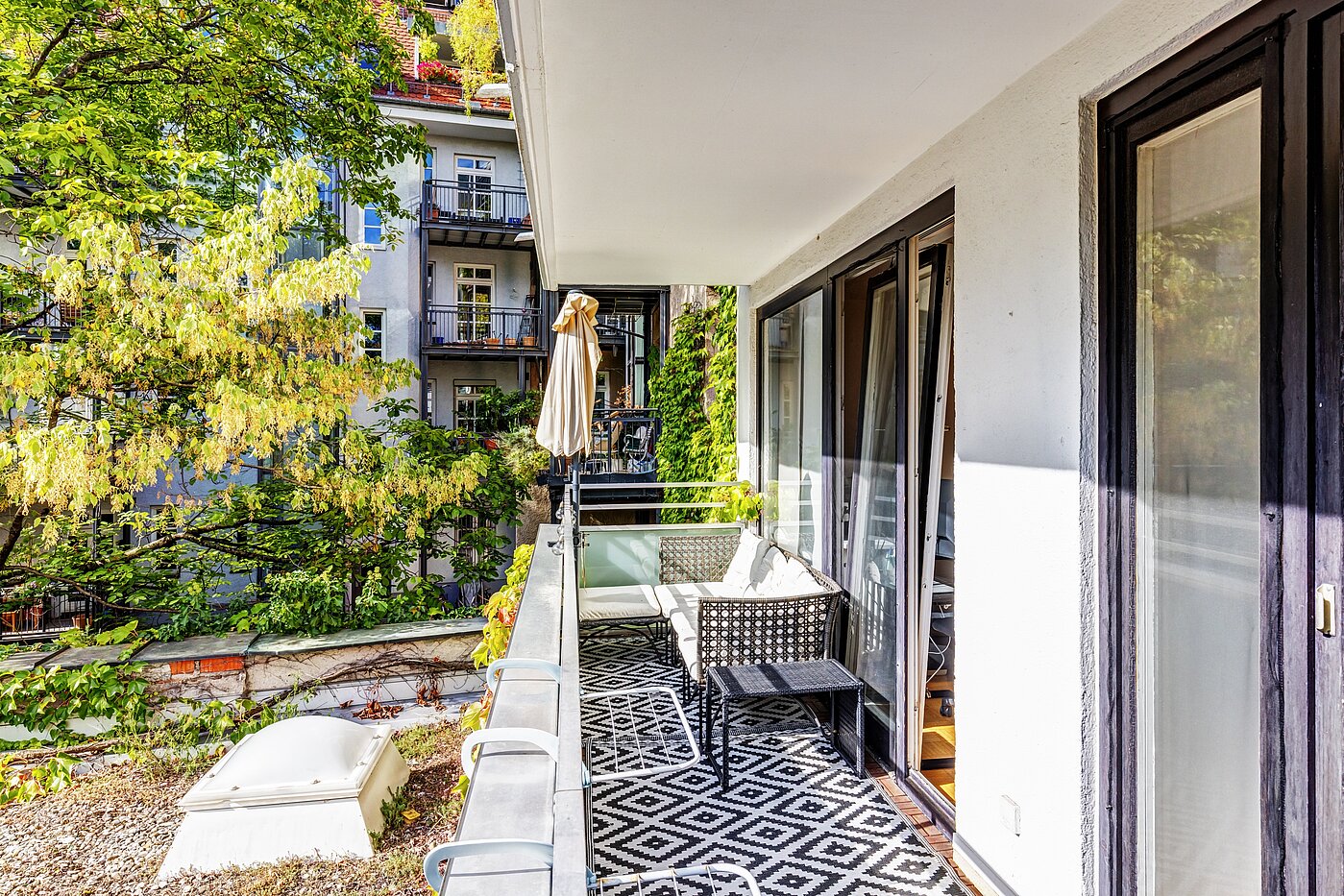 フラット 部屋数 2 部屋 | München-Maxvorstadt | 70497 | Balkon