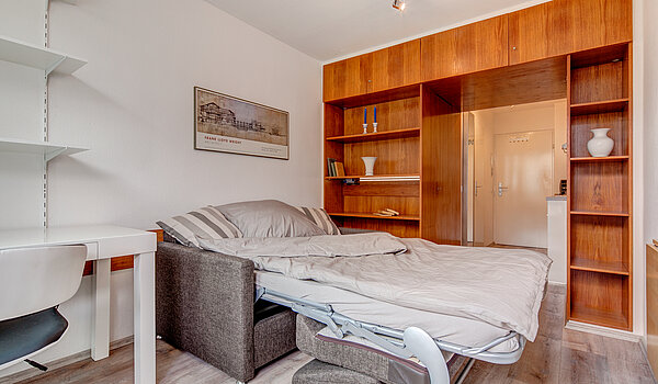 Apartment 部屋数 1 部屋 | München-Maxvorstadt | 70448 | Schlafcouch