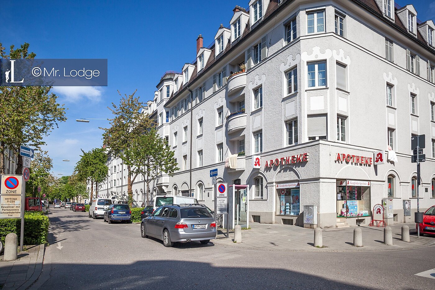 フラット 部屋数 2 部屋 | München-Schwanthalerhöhe | 1702ML2 | Apotheke gegenüber