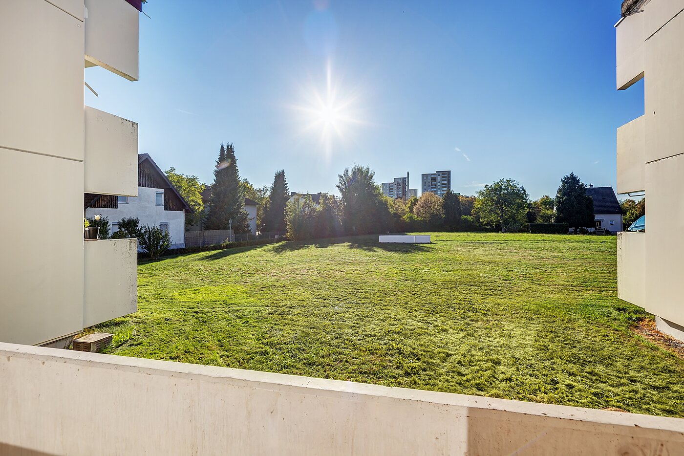 Apartment 部屋数 2 部屋 | München-Feldmoching | 70466 | ... mit Blick ins Grüne
