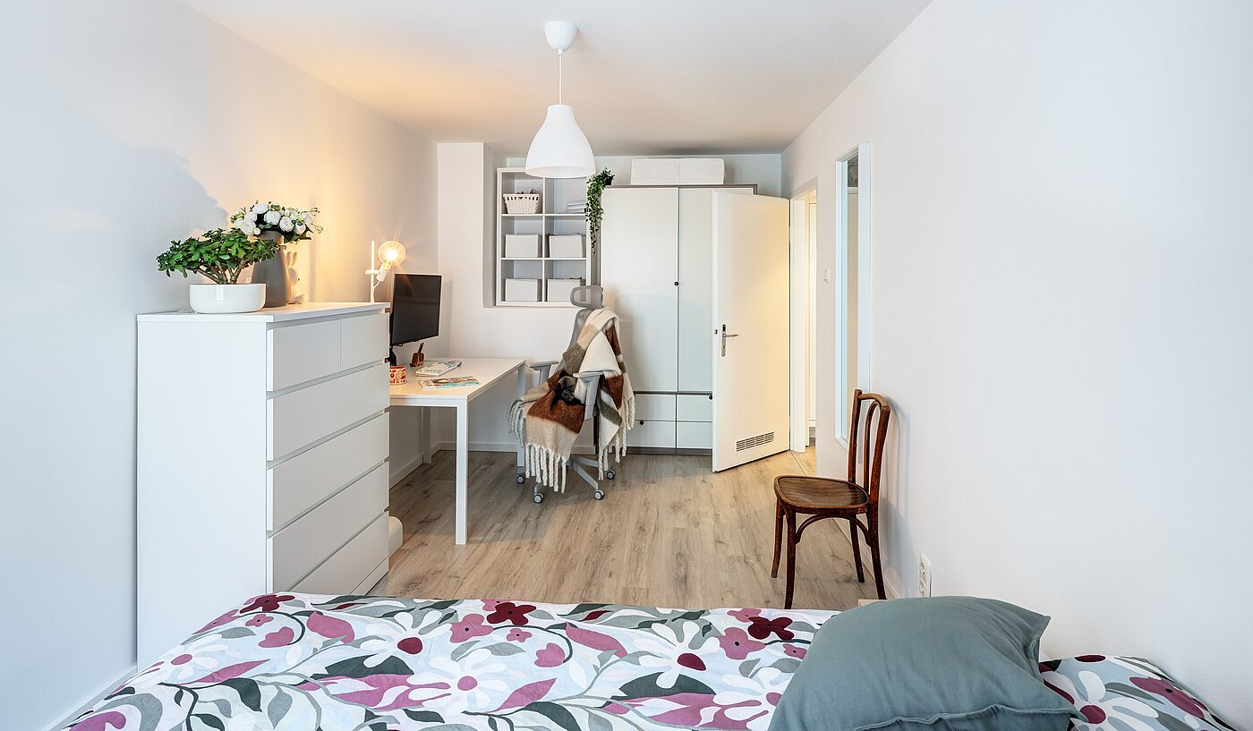 フラット 部屋数 2 部屋 | München-Sendling | 70220 | Schlafzimmer