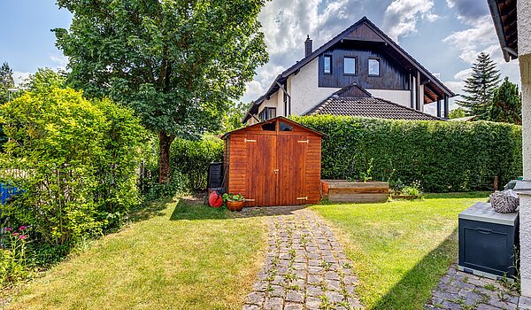 角のテラスハウス 部屋数 6 部屋 | Germering | 70033 | Zugang zum Garten